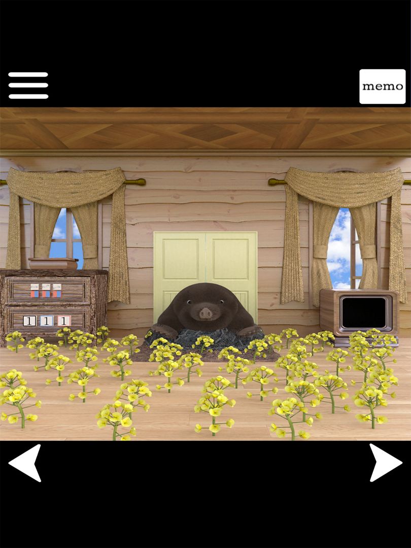 Escape game Escape from the flower house ภาพหน้าจอเกม