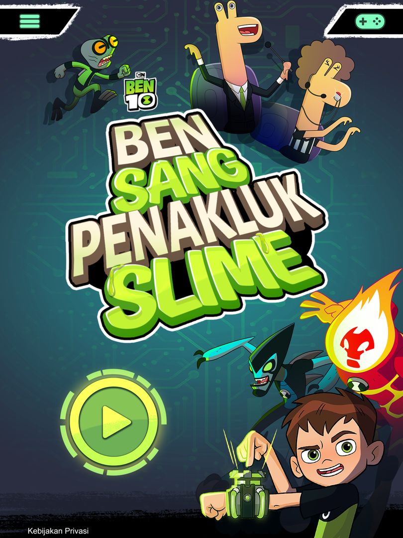Ben 10 - Super Slime Ben: Pendakian Tanpa Akhir screenshot game