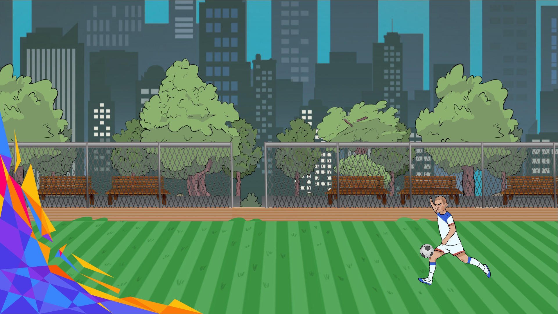 Screenshot of Flick Goalie