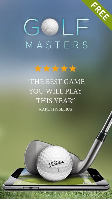 Screenshot of Golf Game Masters - Multiplayer 18 Holes Tour