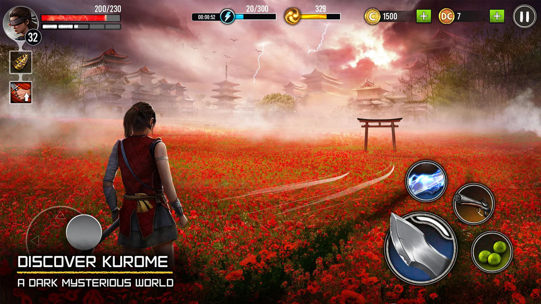 Screenshot of Ninja Ryuko: Shadow Ninja Game