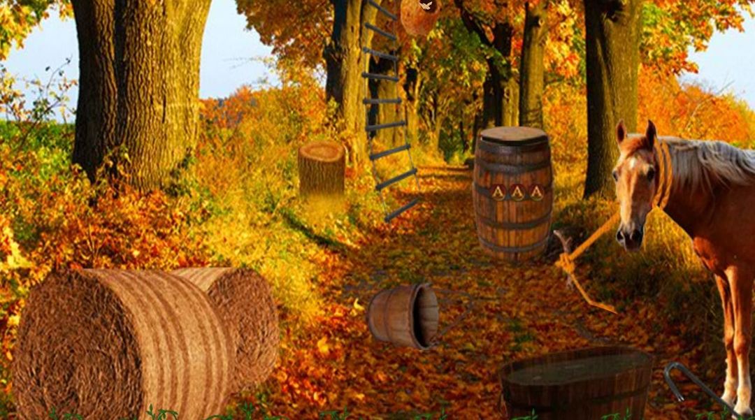 Screenshot of Autumn City Park Escape