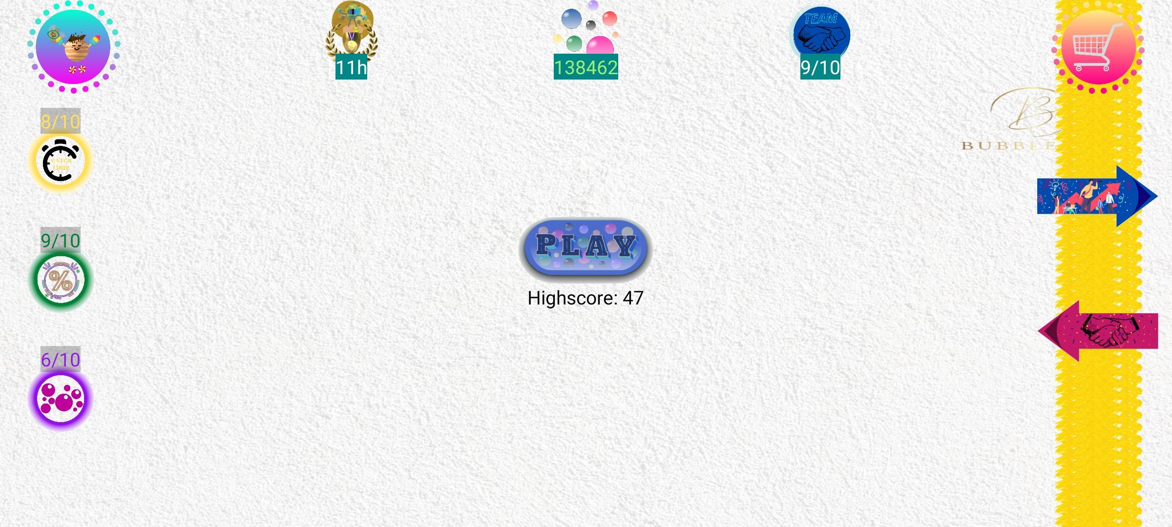 Bubble Tap Game Screenshot