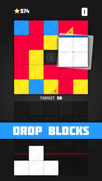 Block Droppin' Game Screenshot