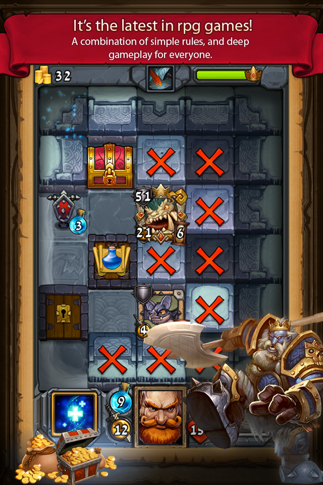 Dungelot 2 ゲームのスクリーンショット