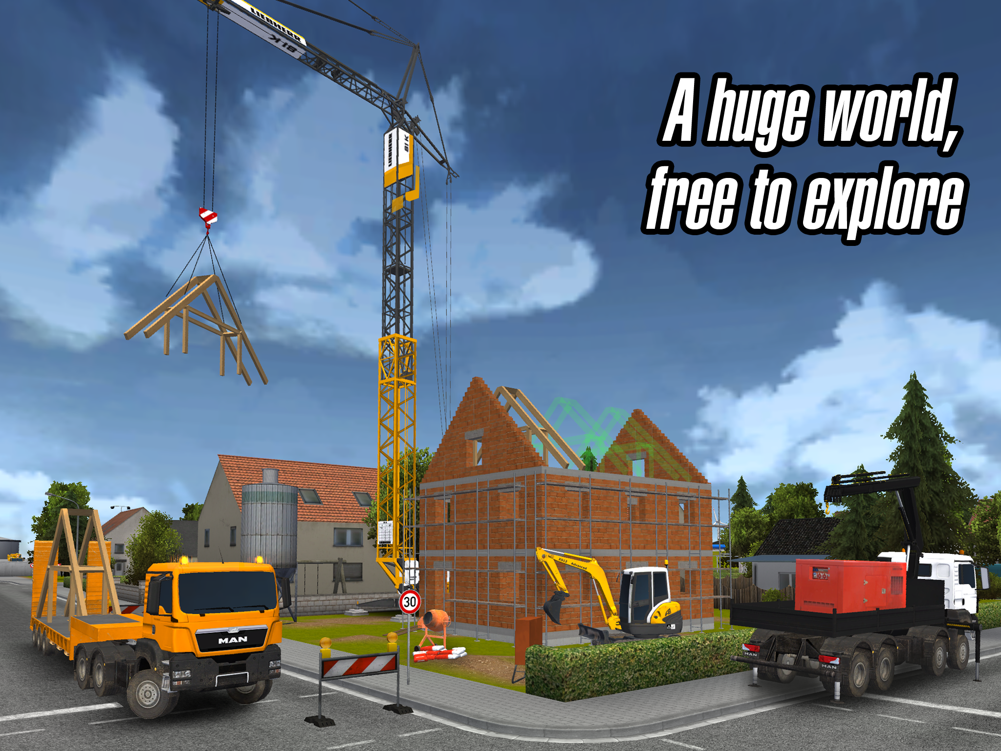 Cuplikan Layar Game Construction Simulator 2014