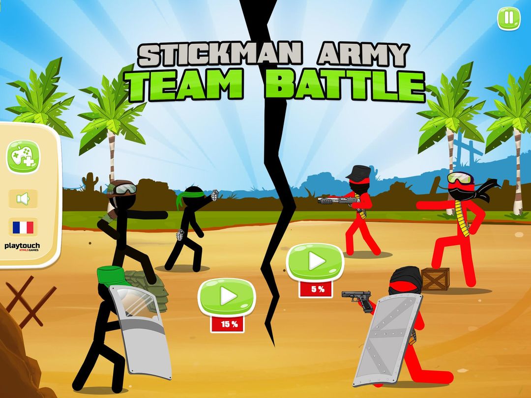Stickman Army : Team Battle screenshot game