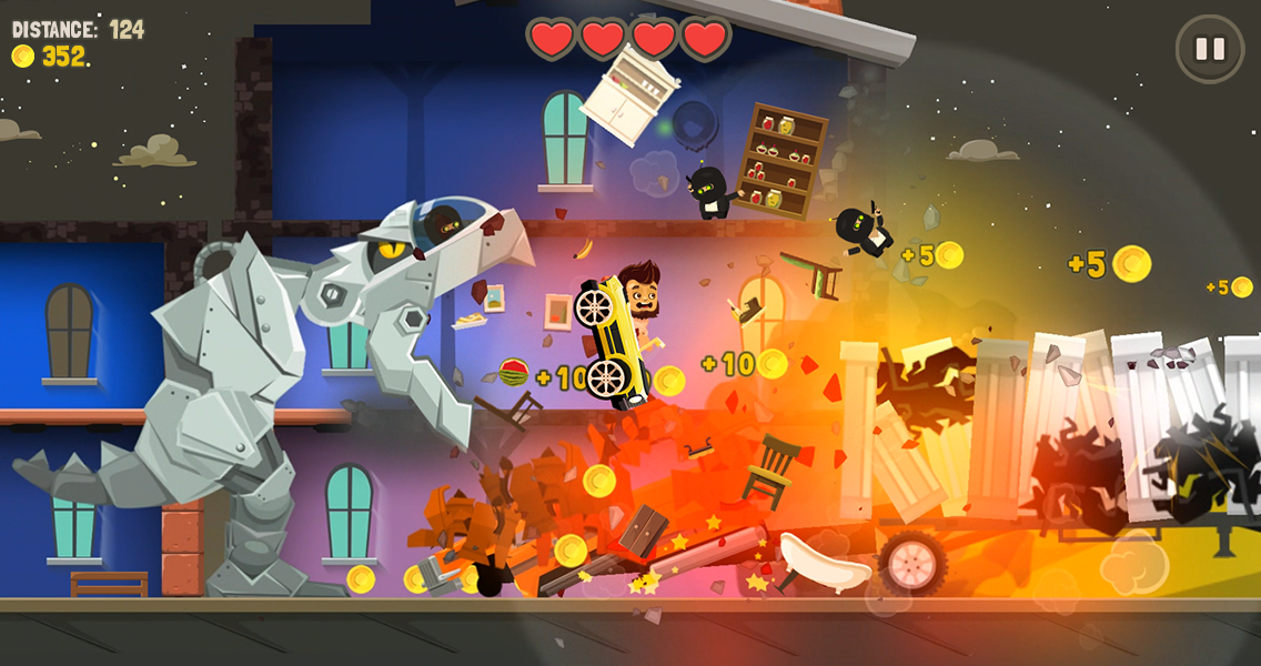 Aliens Drive Me Crazy Game Screenshot