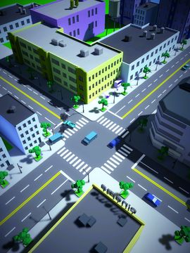 Скриншот игры Crossroad crash