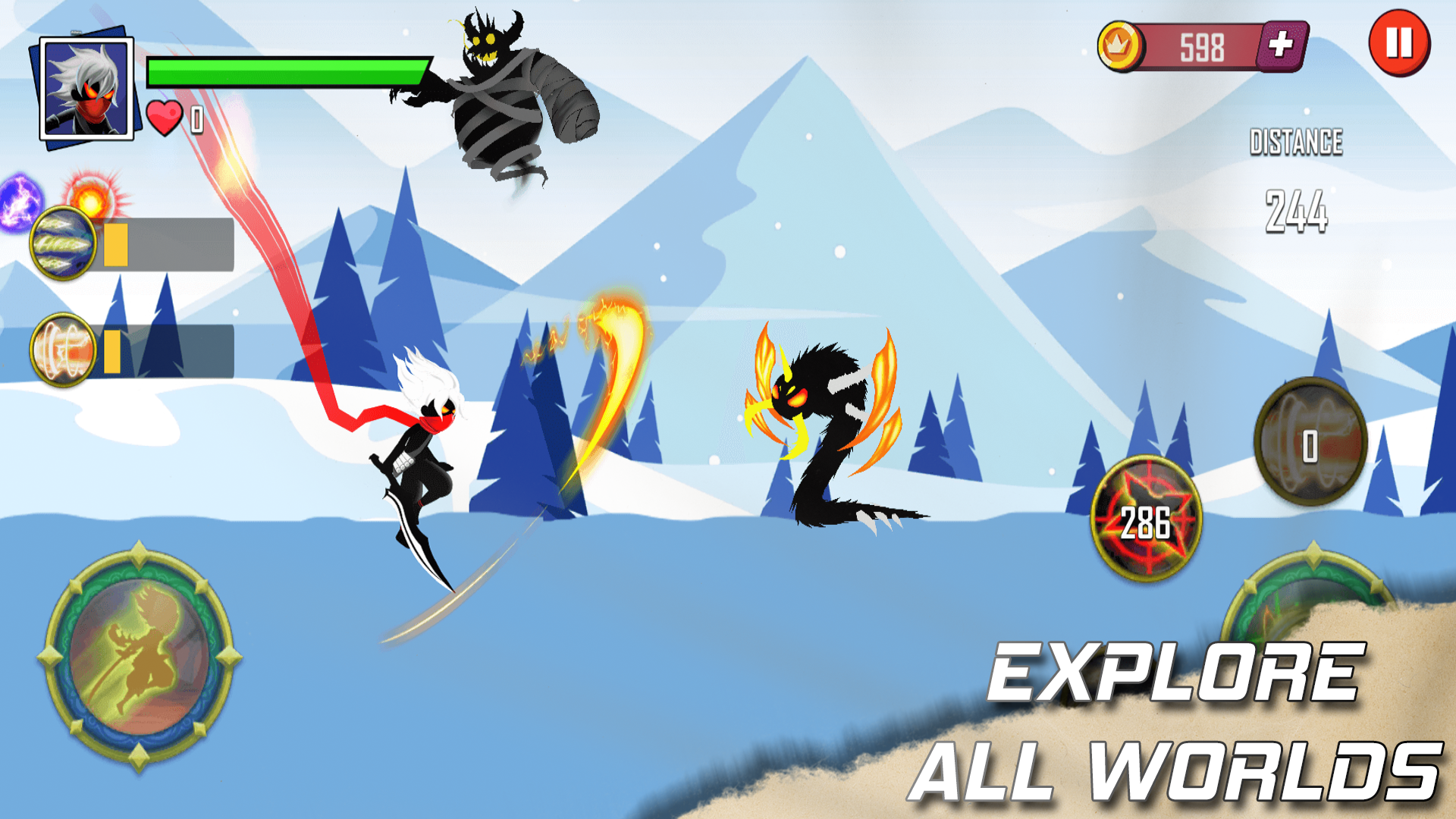 Screenshot of Forest Hustle Ninja