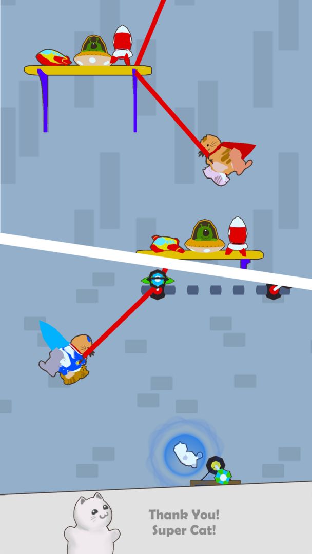Hook Cat screenshot game