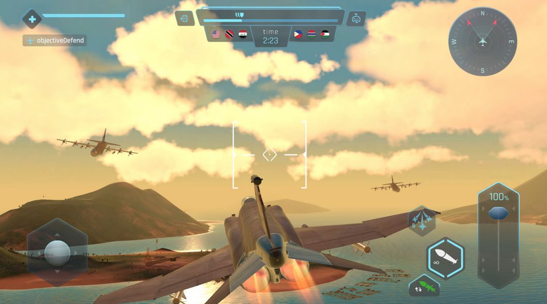 Screenshot of Sky Fighters