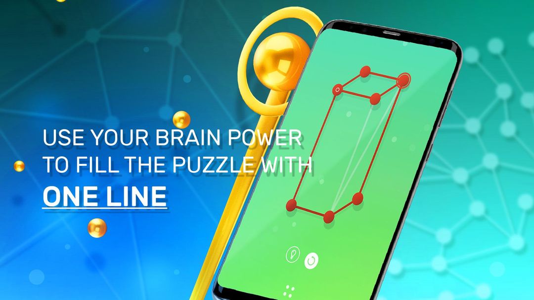One Line - One Touch Puzzle screenshot game