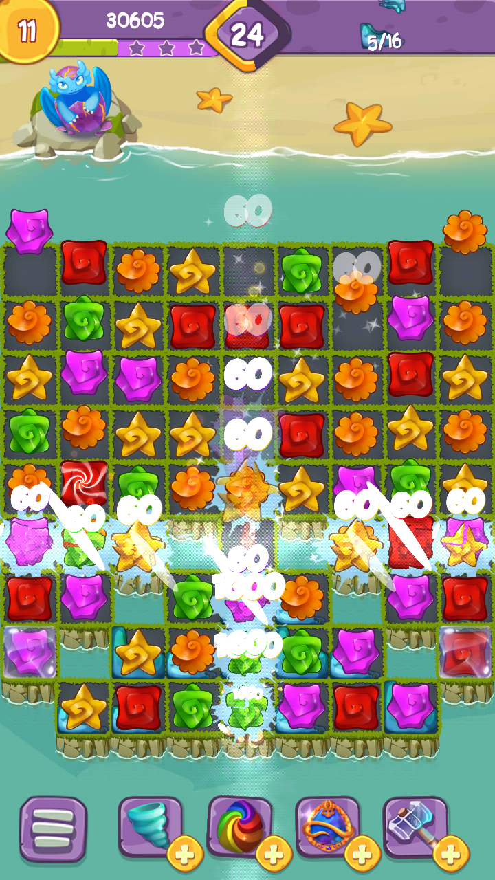 Sky Swap: Lost Fantasy Charms Game Screenshot
