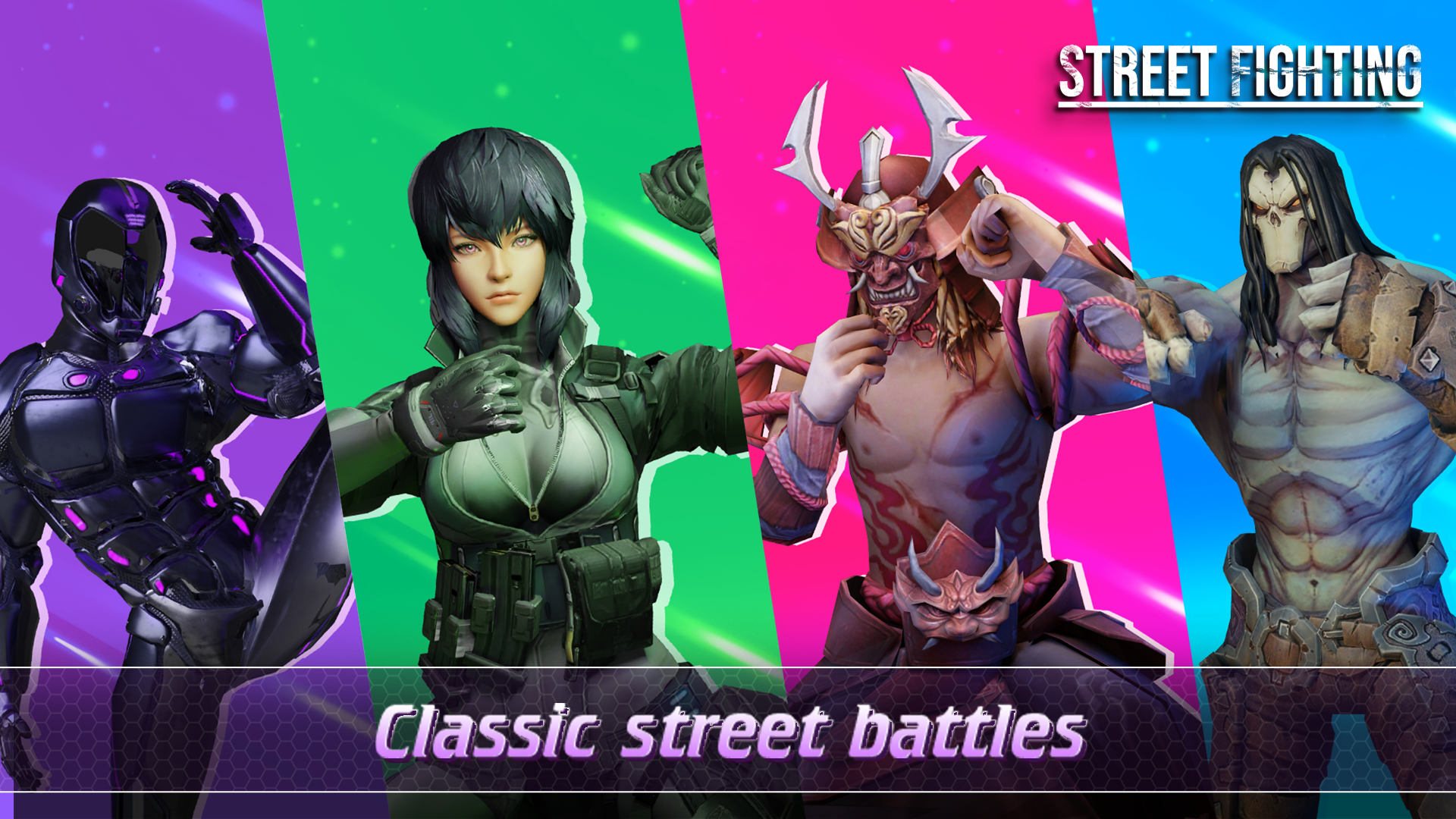 Captura de Tela do Jogo Street Fight : Fighting Game