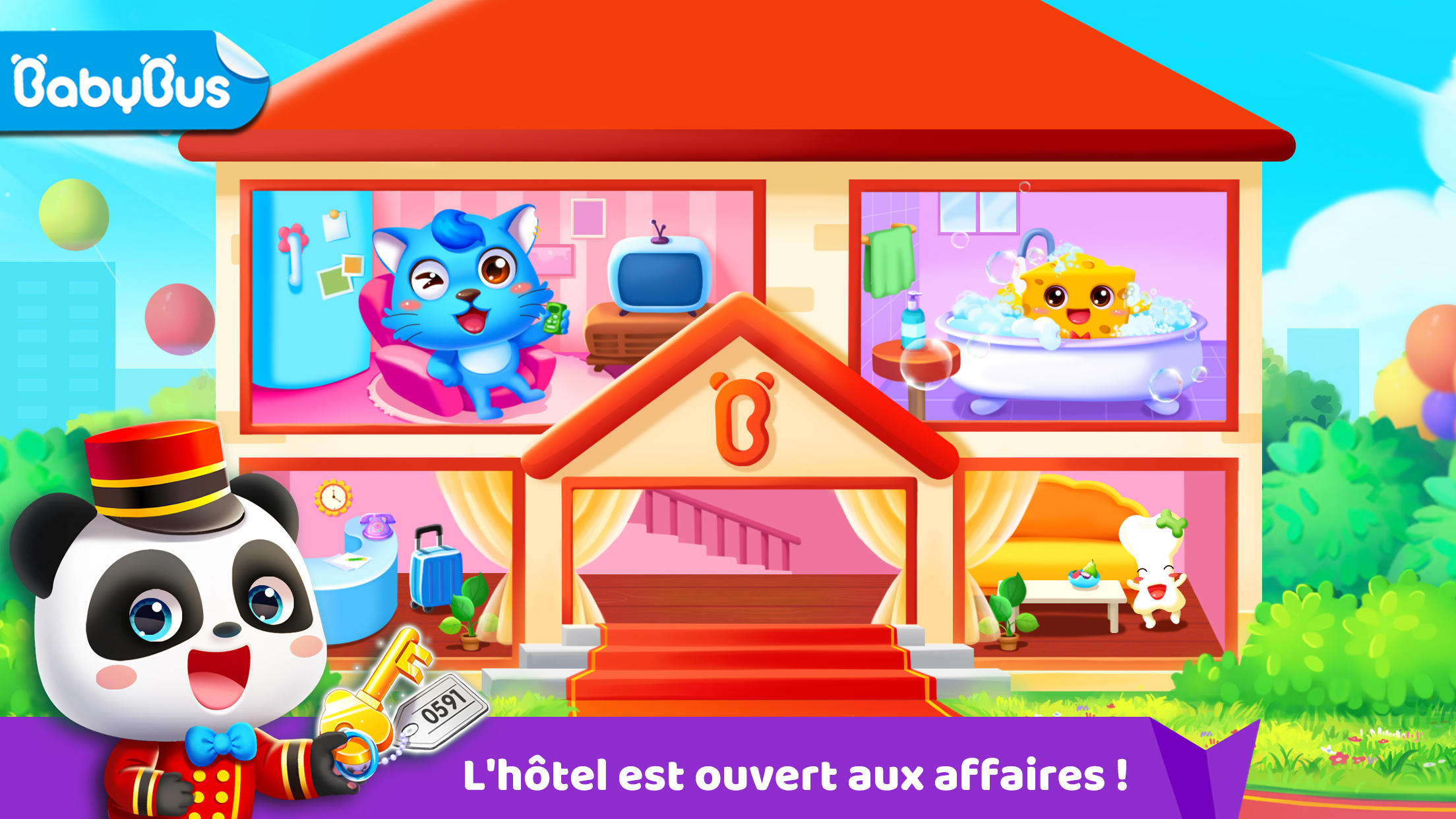 Screenshot 1 of Hôtel panda - Jeu de Logique 8.67.00.00