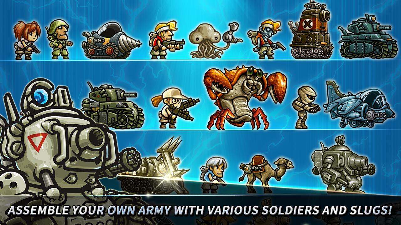 Metal Slug Infinity : Idle Game Game Screenshot