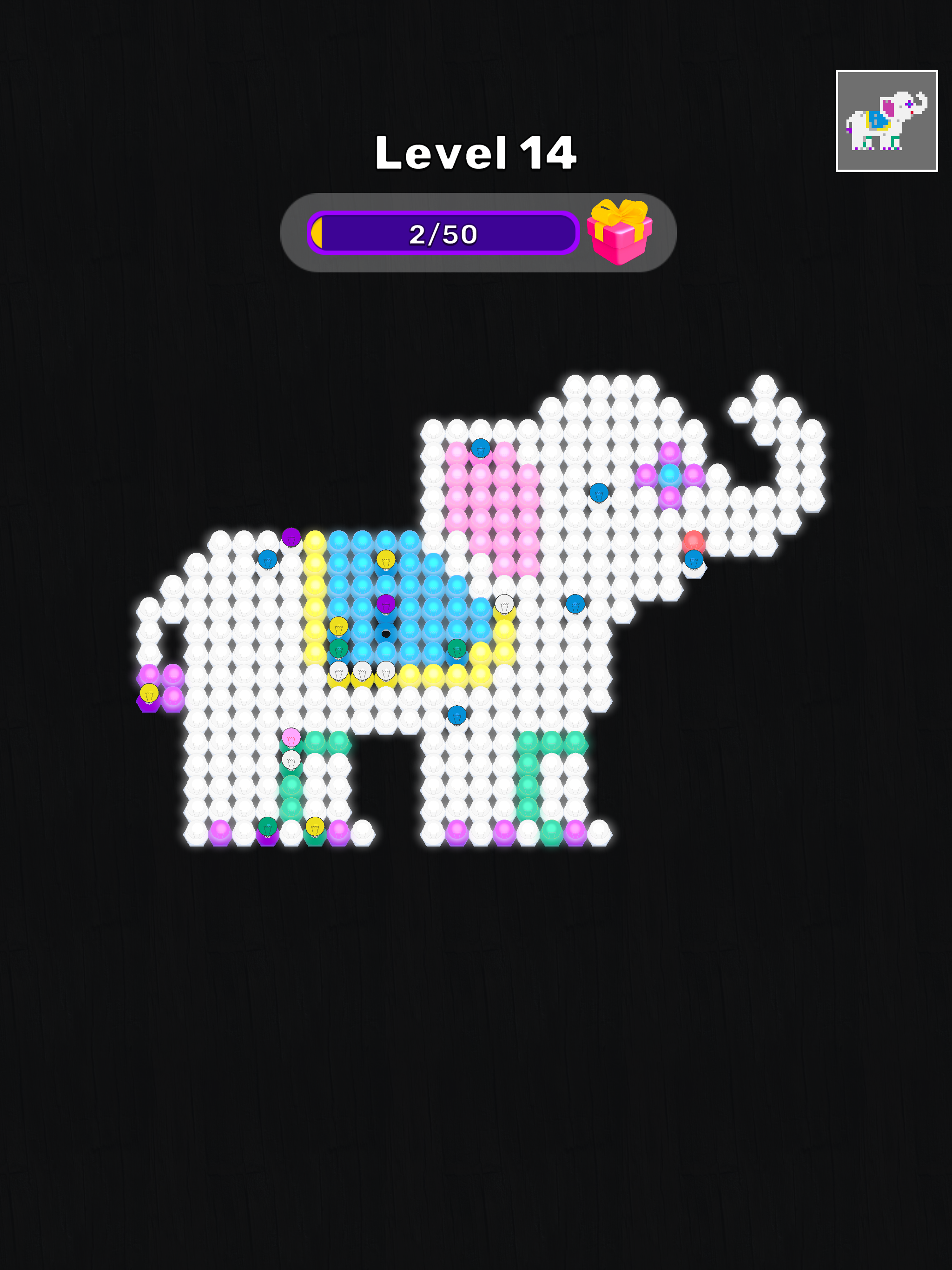 Light n Bulb Sort Game Screenshot