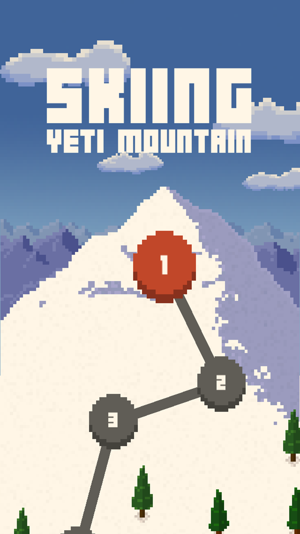 Skiing Yeti Mountainのキャプチャ