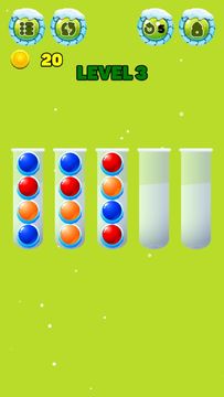 Ball Sort : Christmas Puzzle Game Screenshot