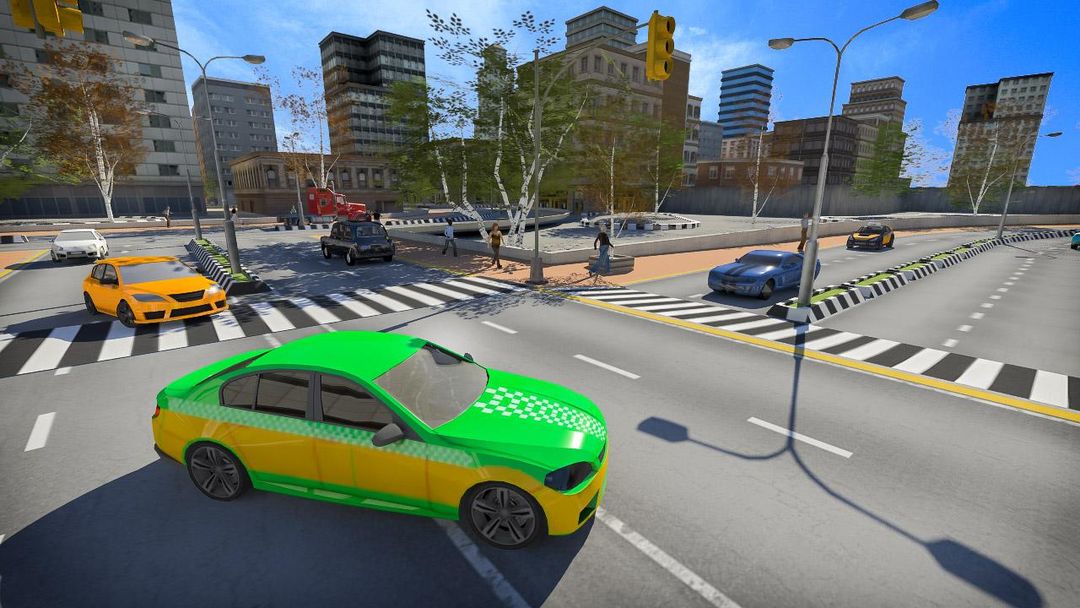 Taxi Simulator Game ภาพหน้าจอเกม