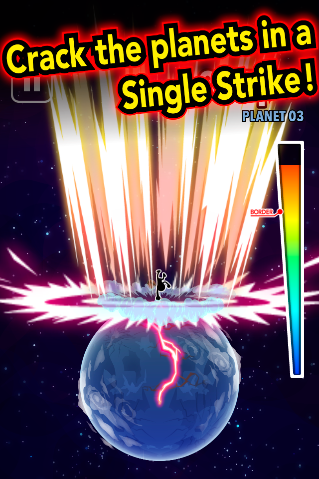 Скриншот игры Strike the Planets!