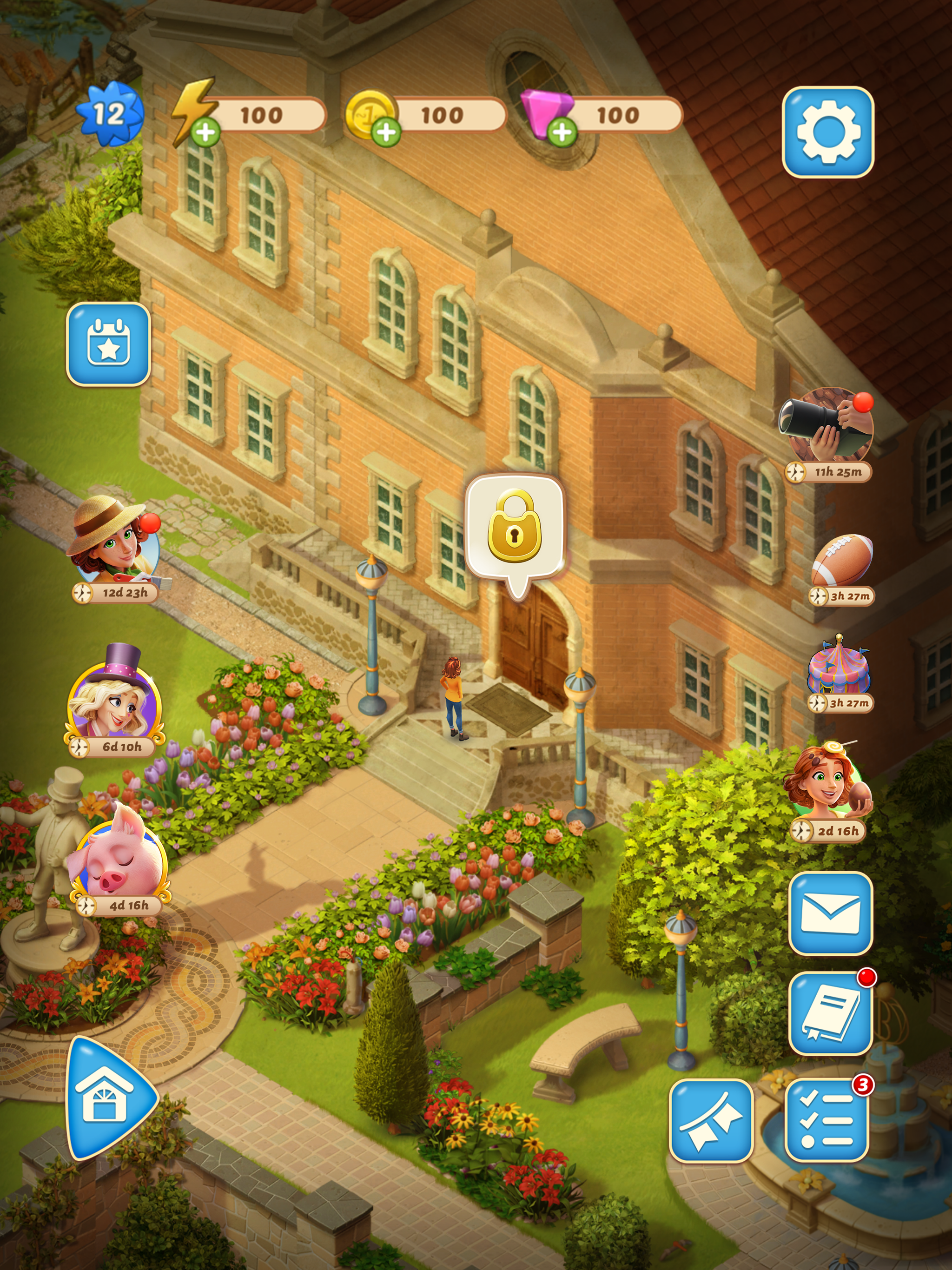 Merge Mansion: Mystery & Story Game Screenshot