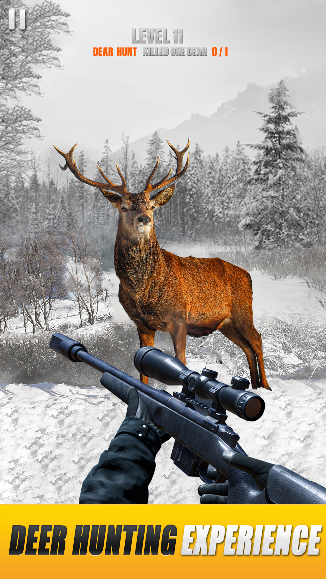 Captura de Tela do Jogo Animal Hunter Shooting Games