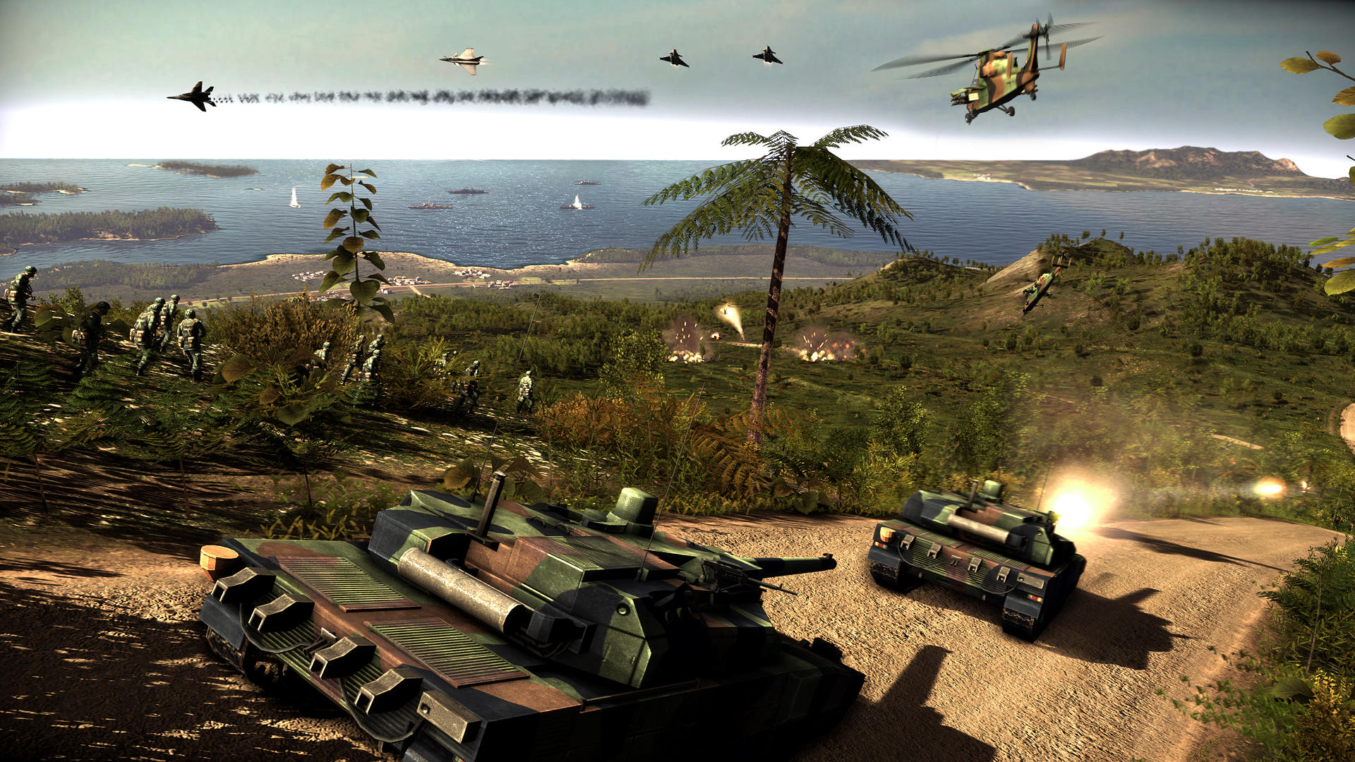 Wargame: Red Dragon screenshot game