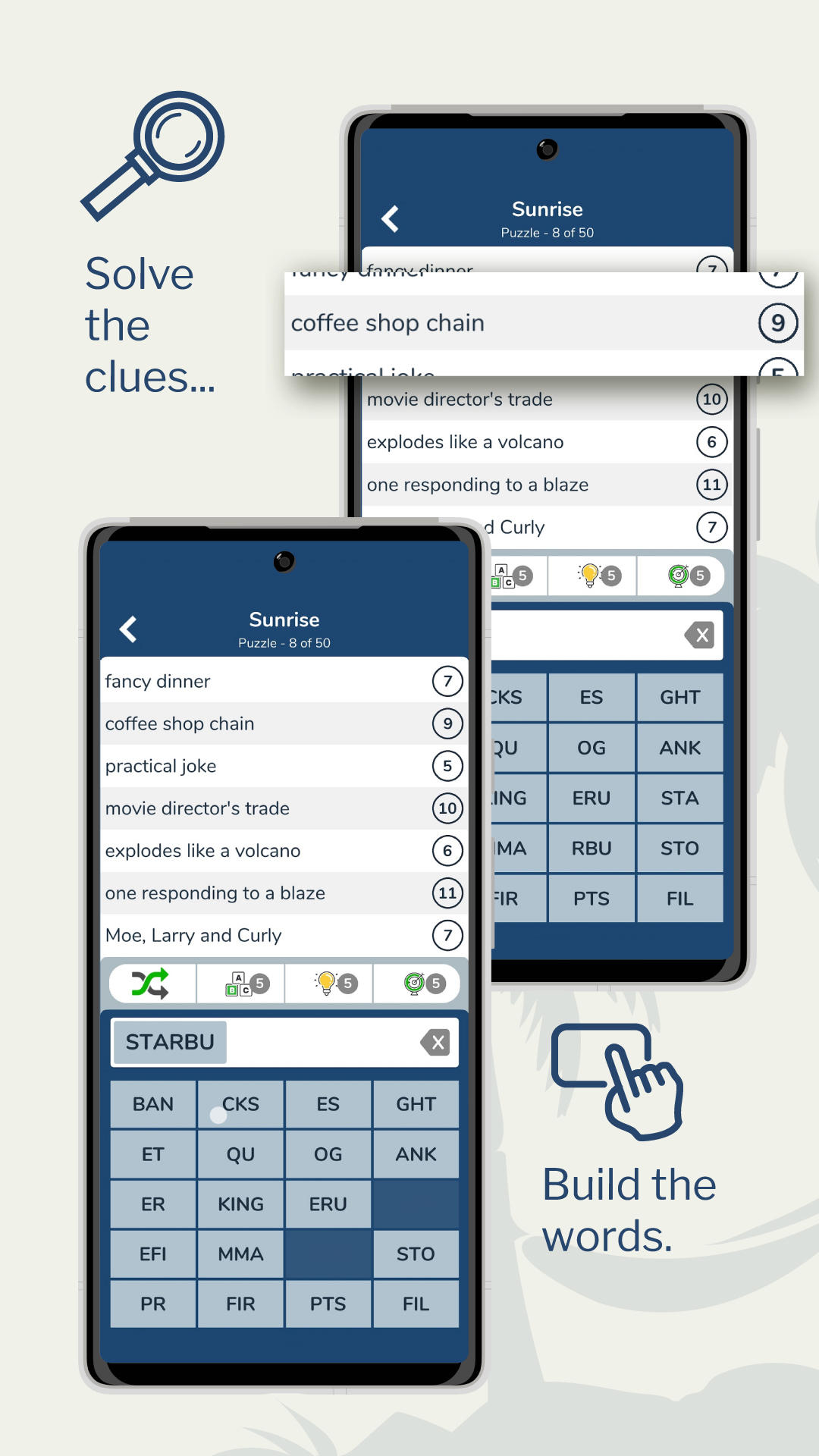 7 Little Words – Daily Puzzles 게임 스크린샷