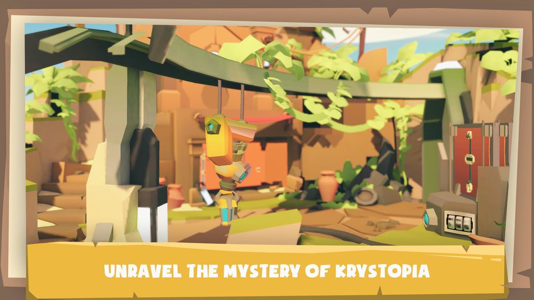 Screenshot of Krystopia: A Puzzle Journey