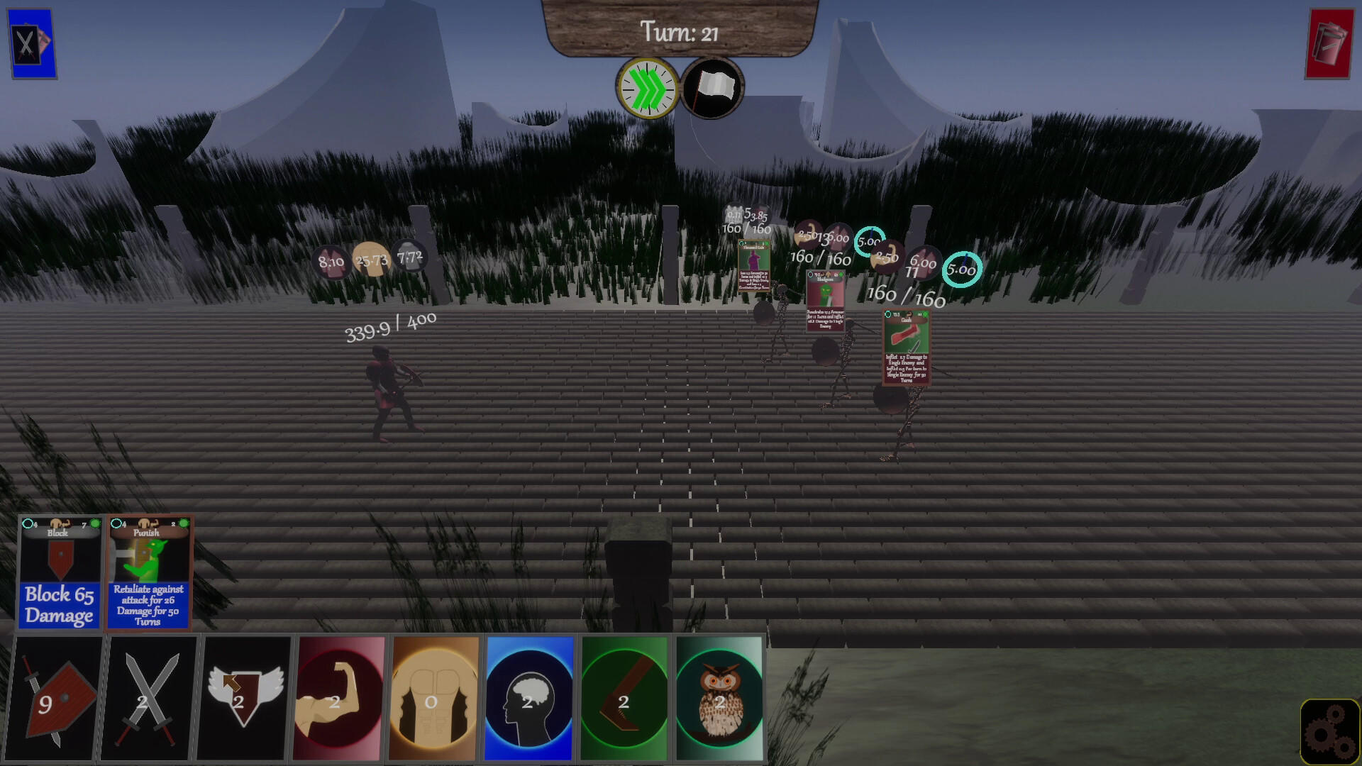 Screenshot of Card RPG Orphan