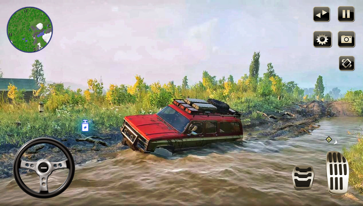 Скриншот игры Off-Road Jeep Master Simulator