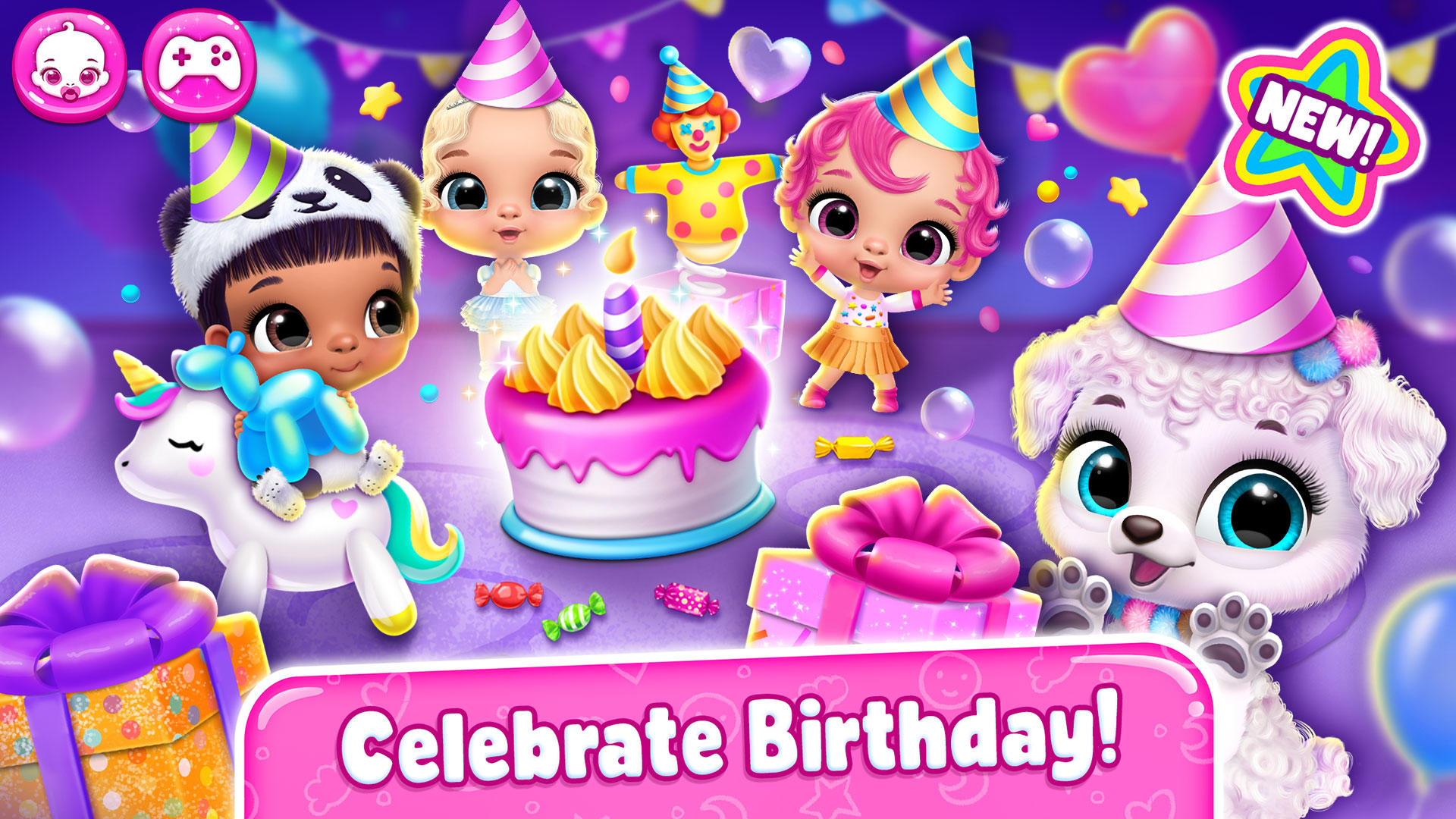 Giggle Babies - Toddler Care Game Screenshot