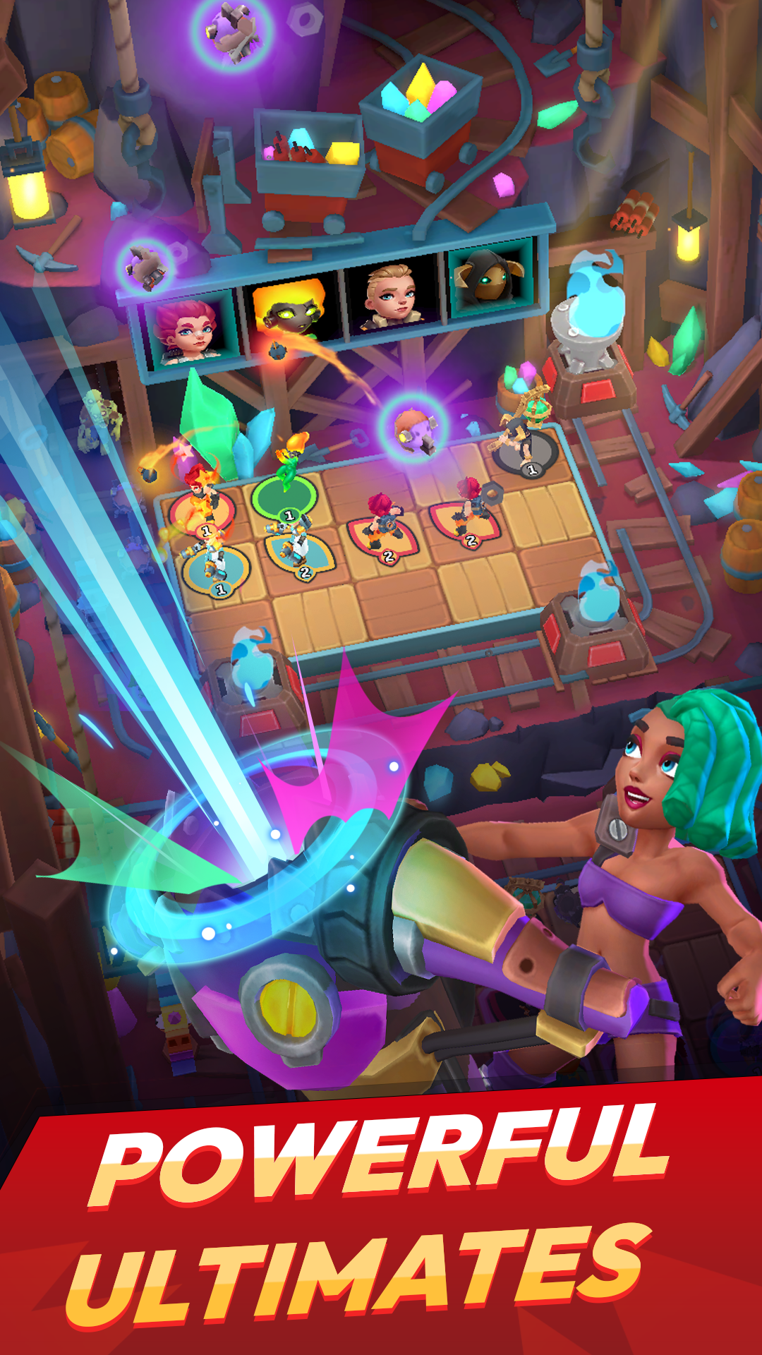 Ultimate Survivors: TD Battle ภาพหน้าจอเกม