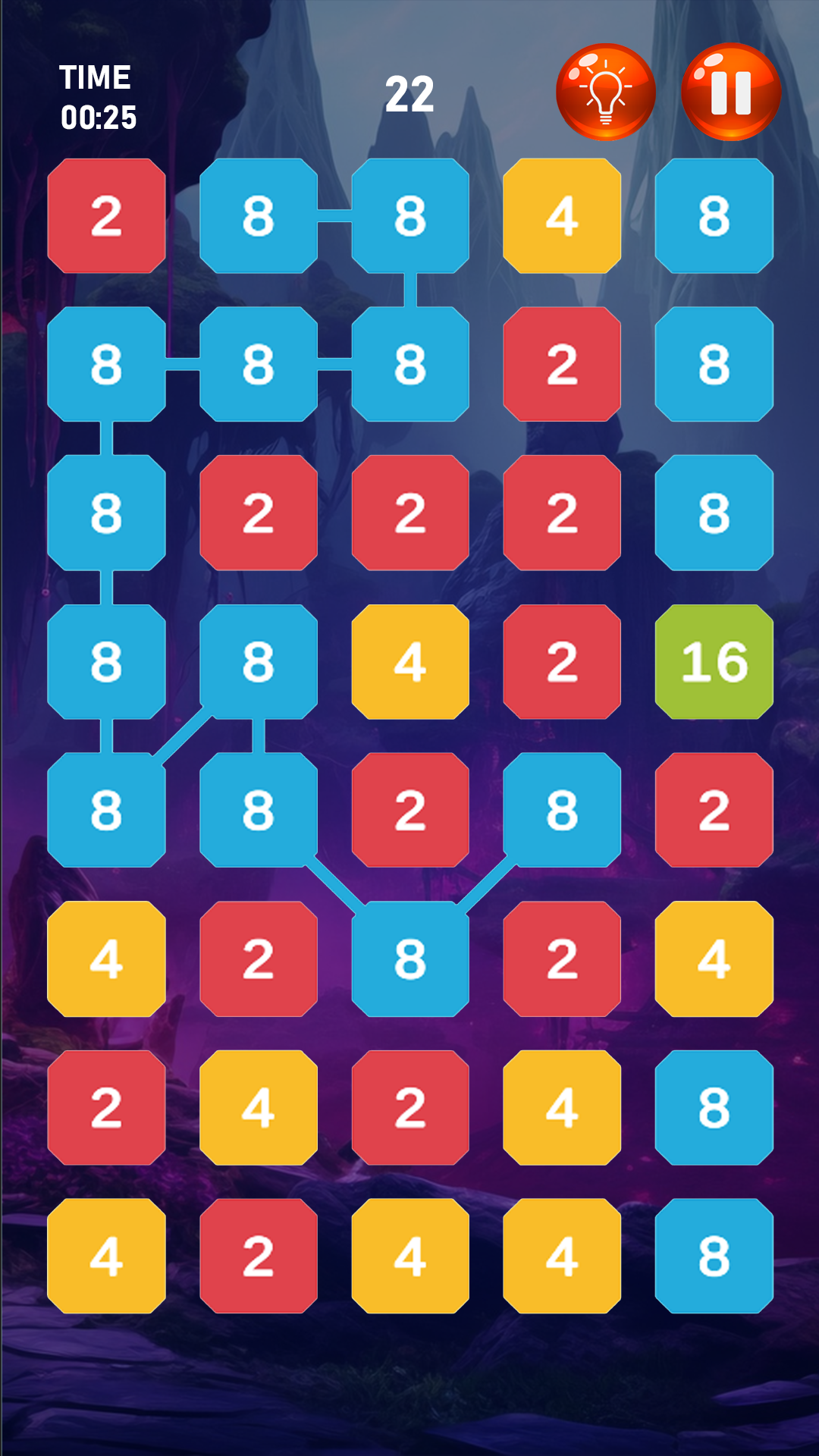 2248 MergePuzzle Master Game Screenshot