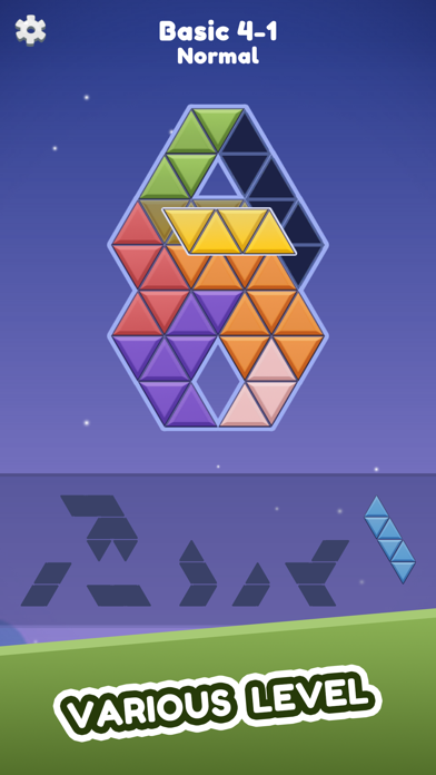 Screenshot of Block Basic Triangle