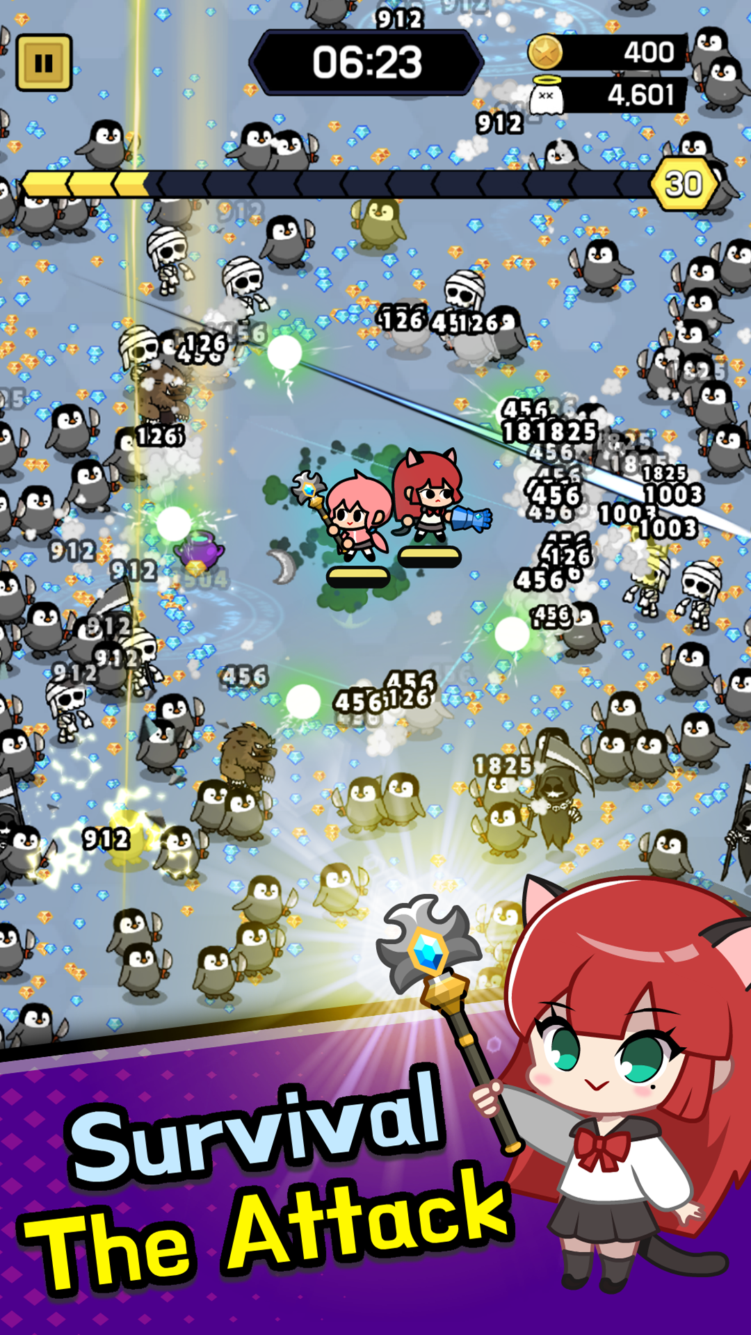 Magic Survivors screenshot game