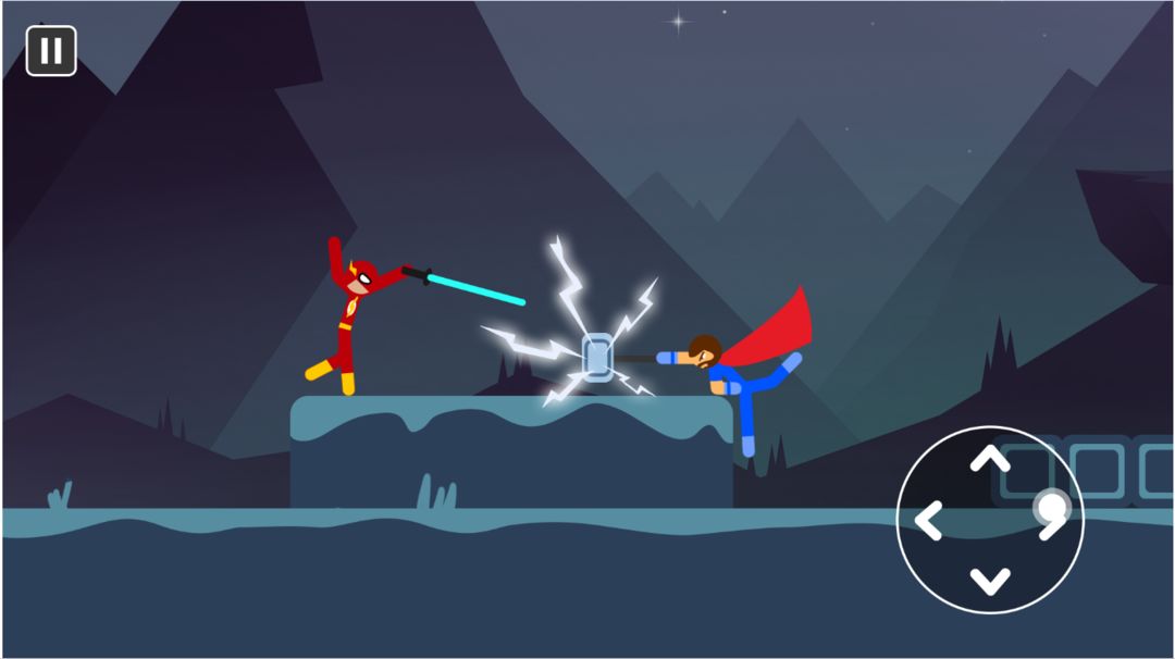 Screenshot of Supreme Stickman Battle - Stick Warriors Fight