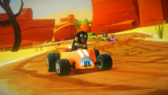 Safari Kart Game Screenshot