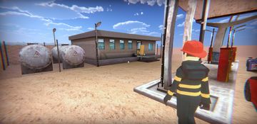 Gas Station Supermarket Games Game Screenshot