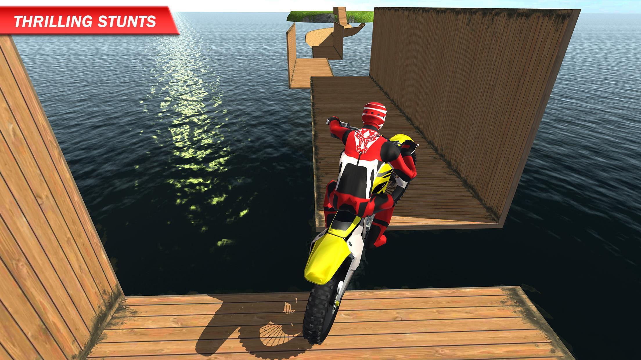 Screenshot 1 of बाइक पर रेसिंग 3.1.1