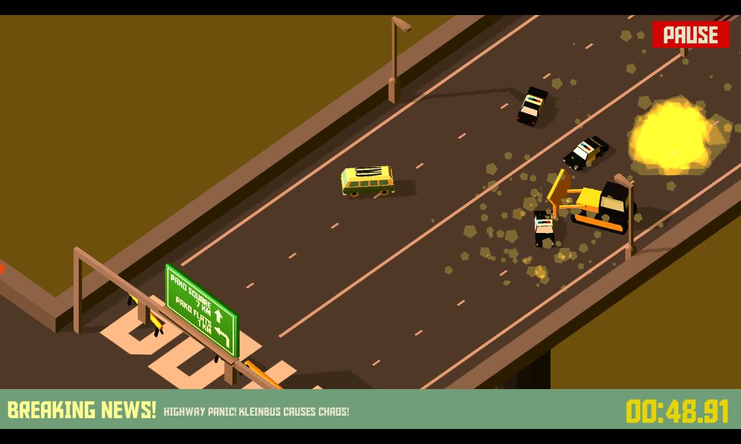 PAKO - Car Chase Simulator 게임 스크린 샷