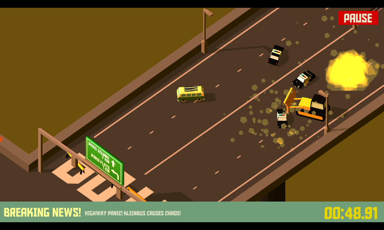 PAKO - Car Chase Simulator Game Screenshot