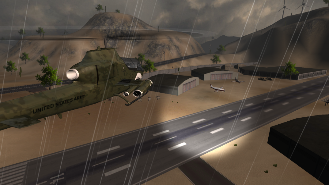 Скриншот игры Helicopter Army Simulator