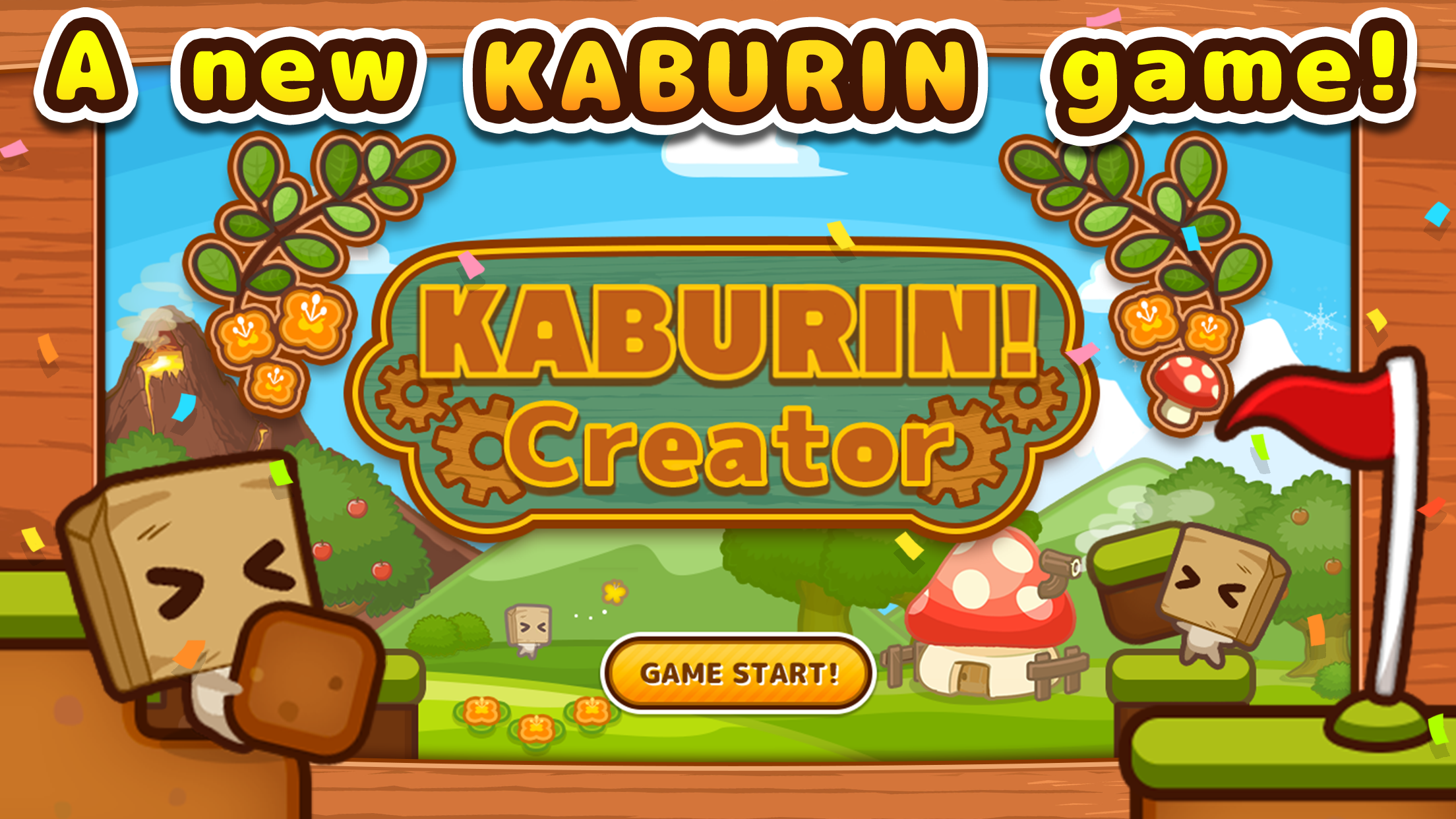 Captura de Tela do Jogo Kaburin Creator