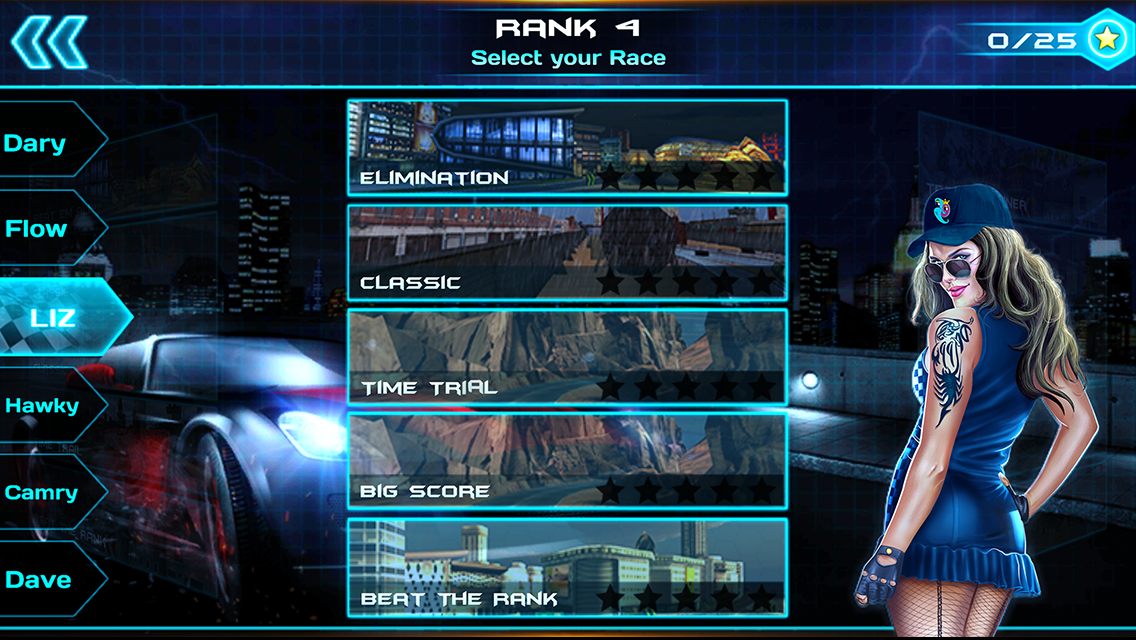Racing Race Game Screenshot