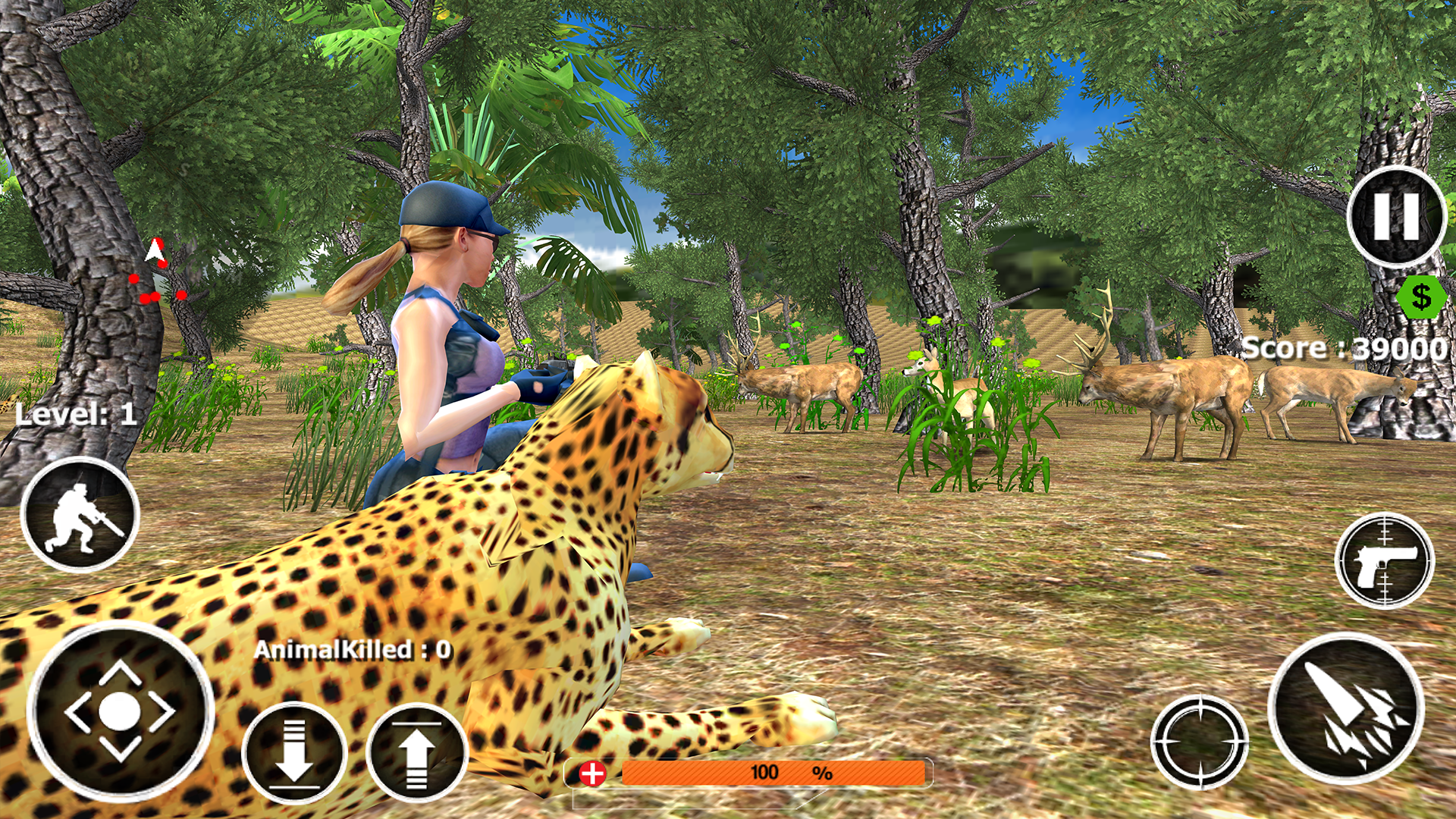Animal Safari Deer Hunter screenshot game