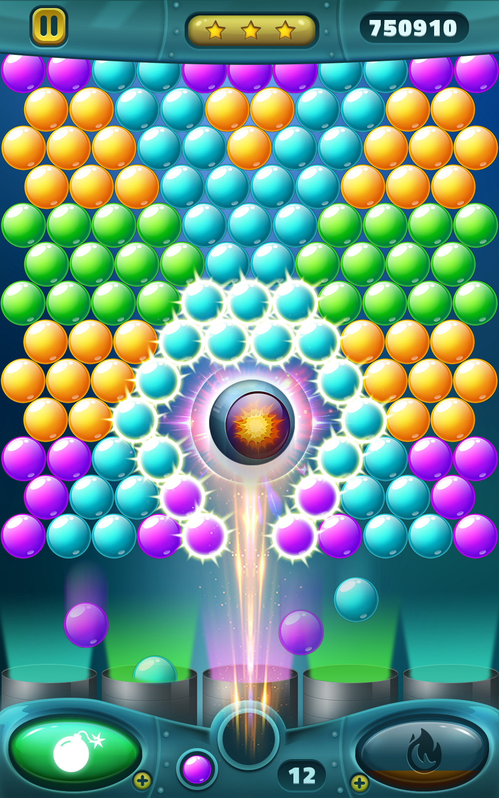 Break the Bubbles ภาพหน้าจอเกม