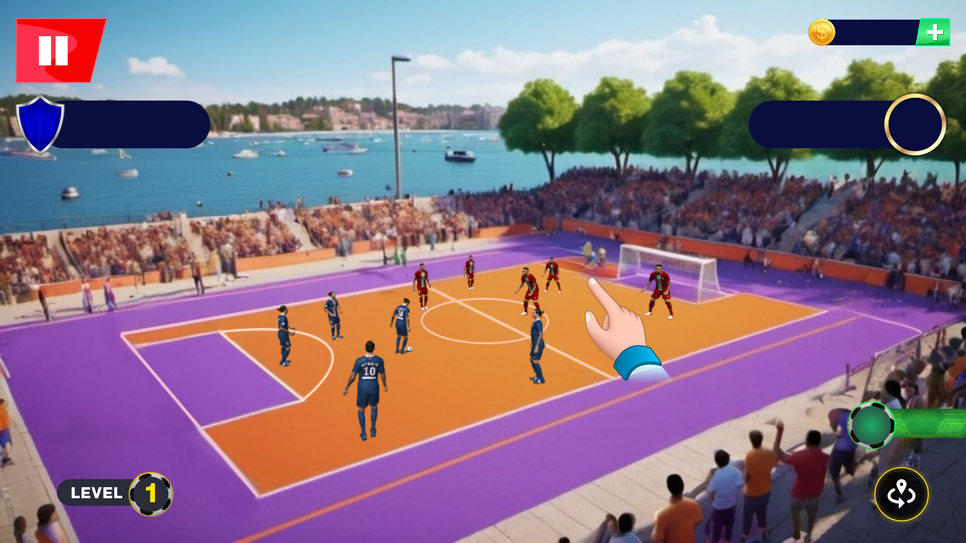 Captura de Tela do Jogo Street Soccer: Futsal Games